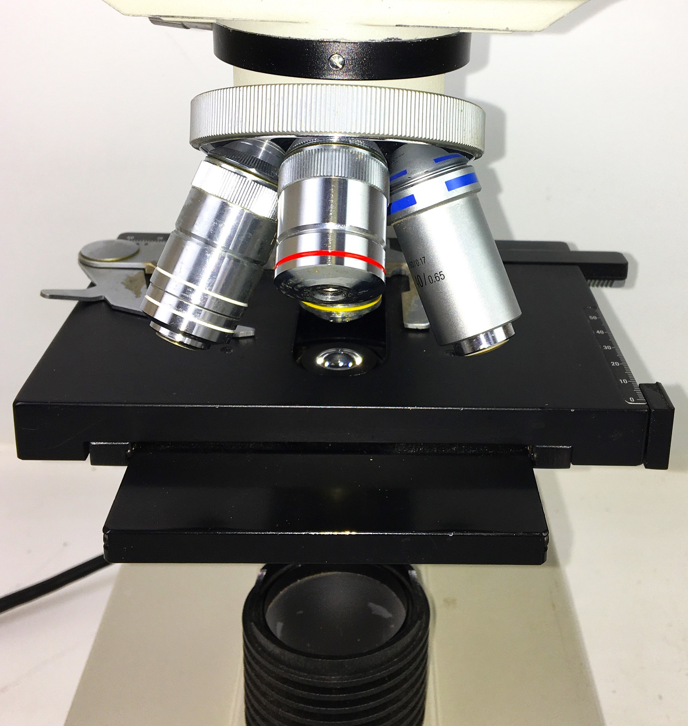 Used Fisher MicroMaster CK Binocular Compound Microscope (100X to 1000X Magnification)