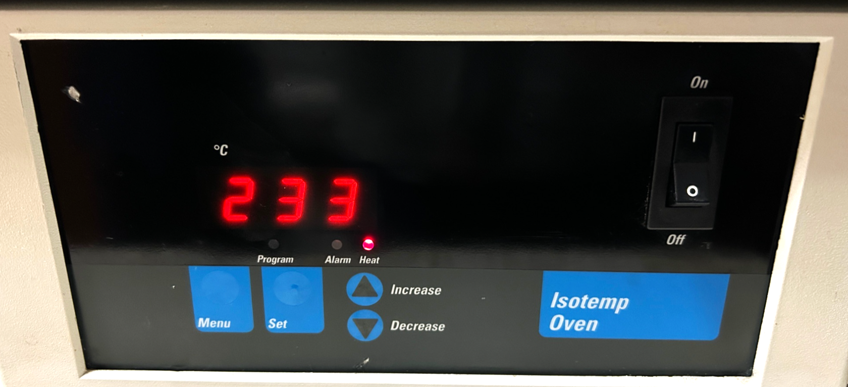 Used Fisher Isotemp 725F Forced-Air Oven (2.5 Cu-Ft)