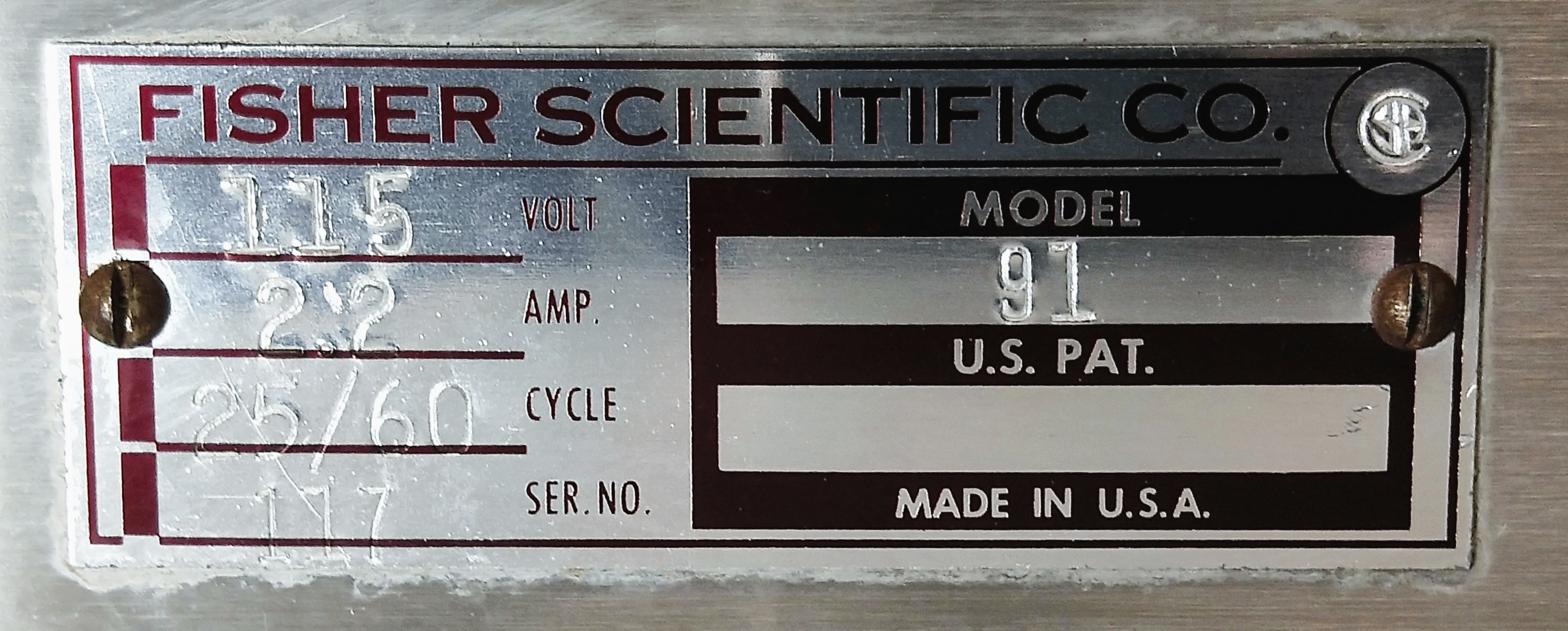 Used Fisher 91 Serological Bath (5L)