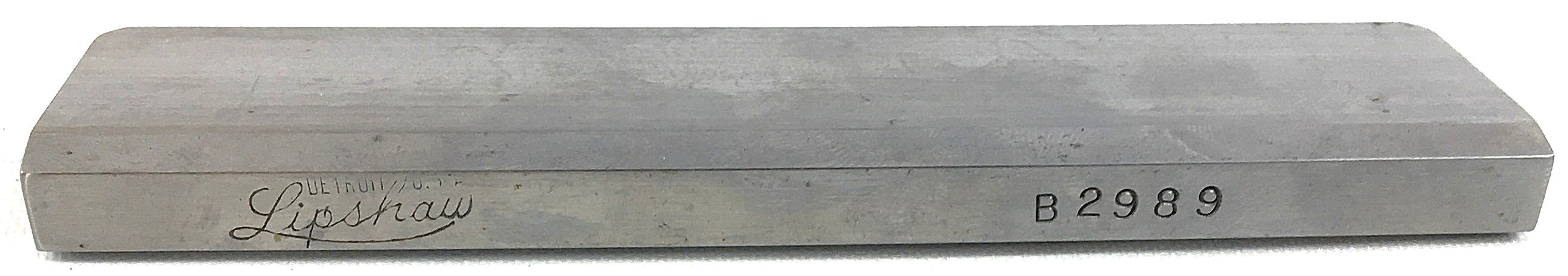 New Open Box Lipshaw 125mm Microtome Knife Blade with Sturdy Case