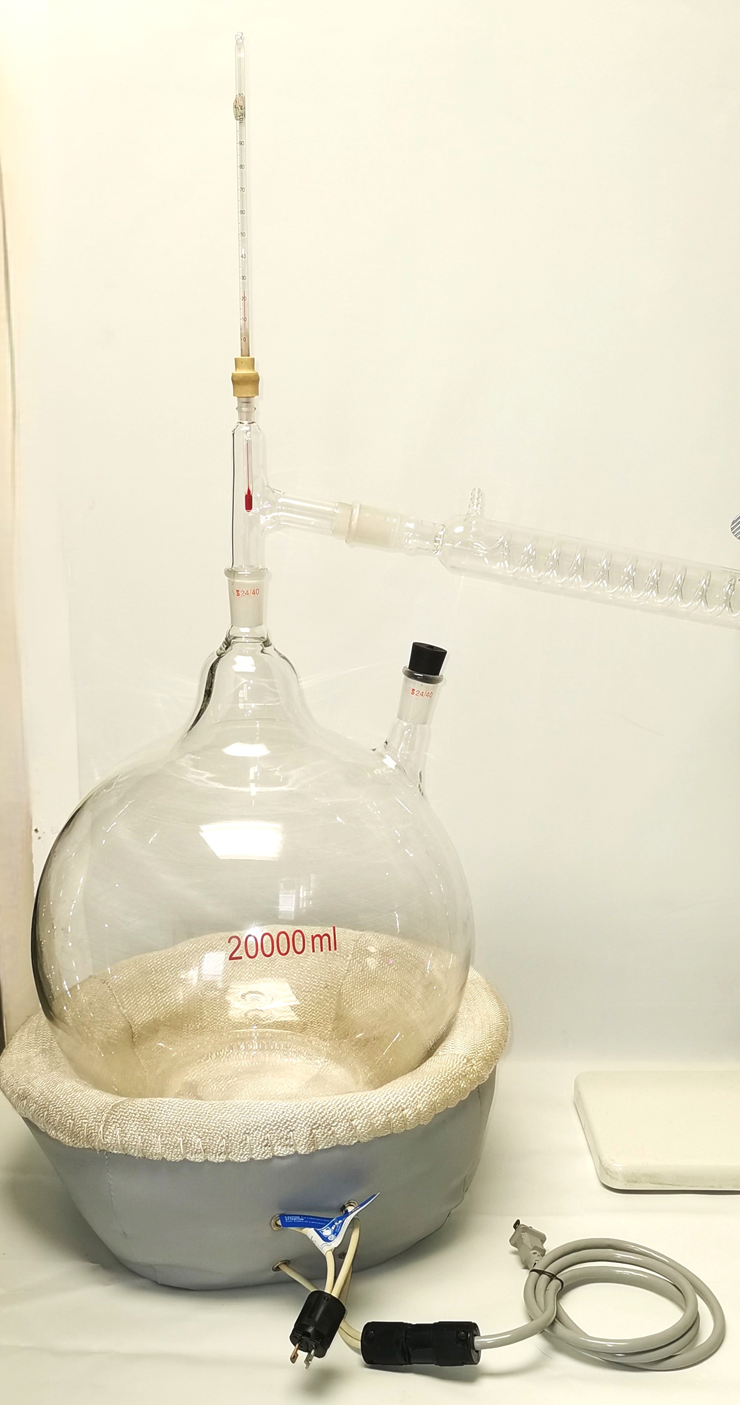 Used Glas-Col Short Path Distillation Kit - 20L