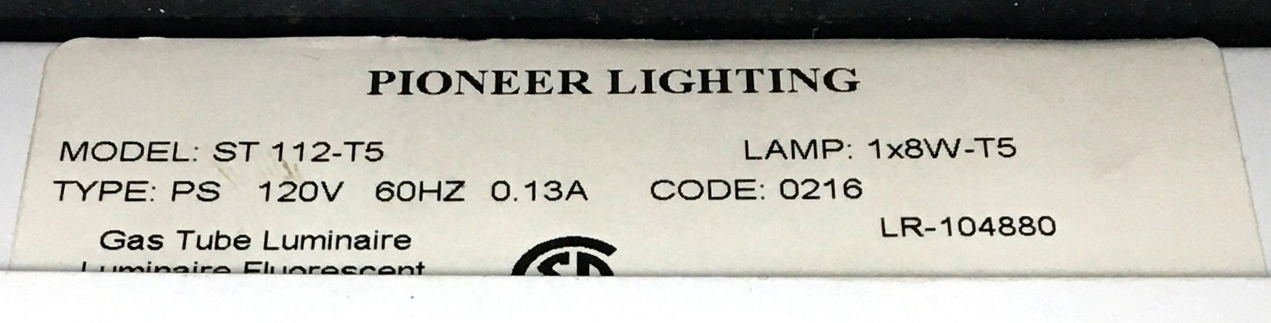 Used Millipore XX6370000 UV Sterilizer