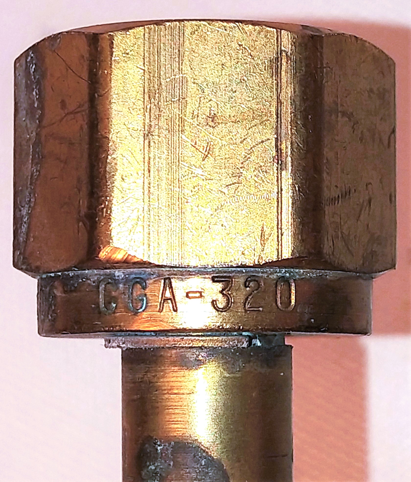 Used VWR 55850-482 Single Stage CO2 Regulator (CGA 320)