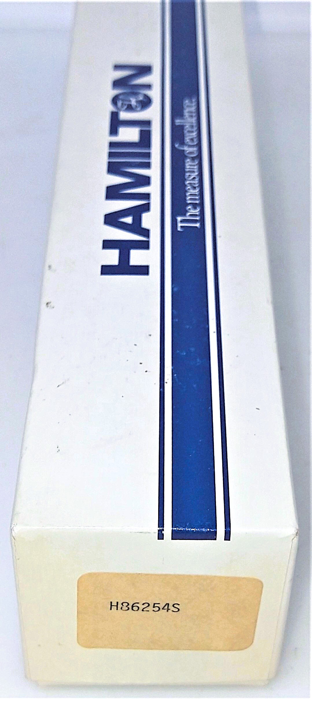 New Open Box Hamilton 86254S Microliter (#7000.5) 0.5μL Injection Syringe with Guide