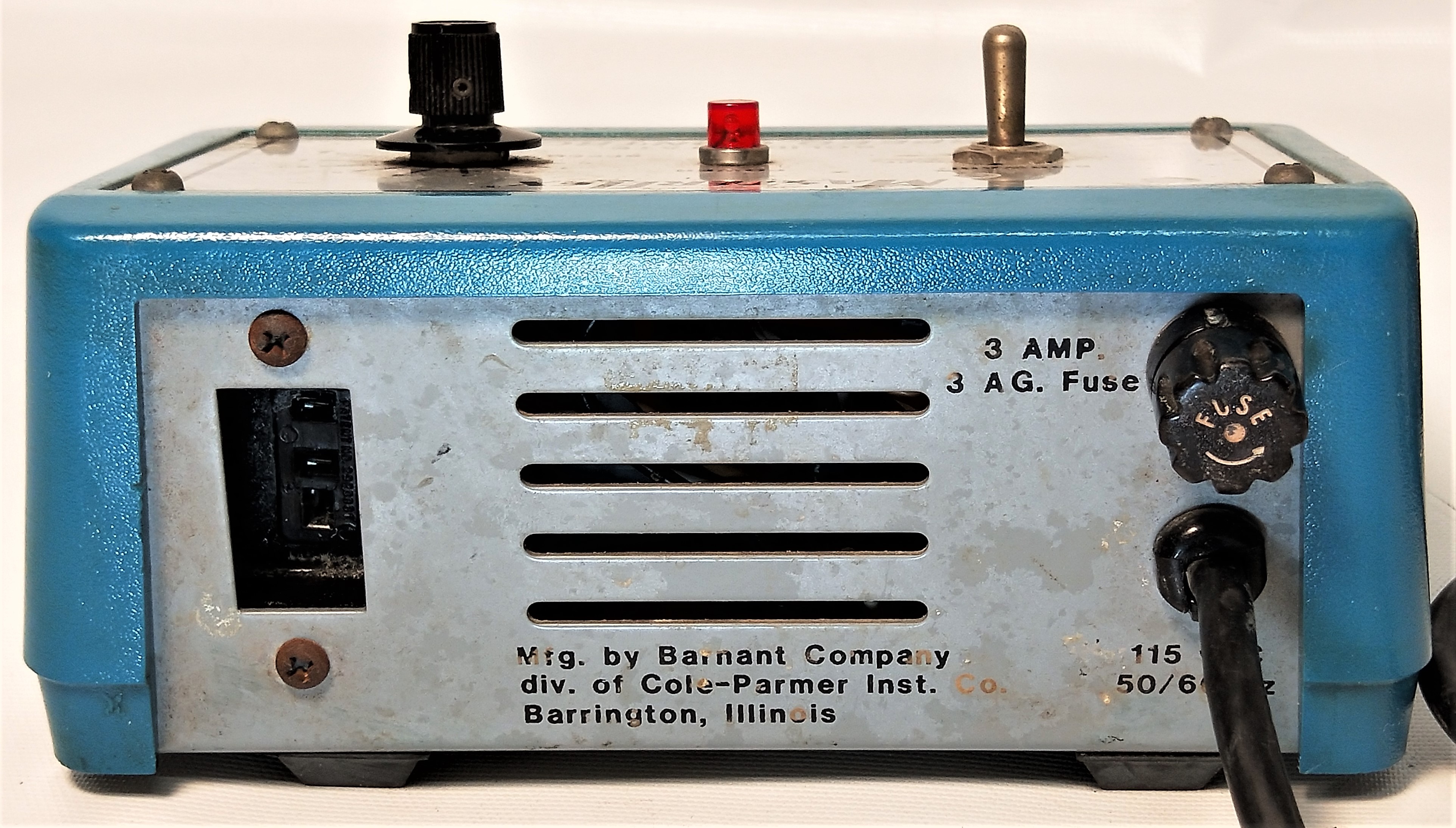 Used Cole-Parmer Masterflex 7144-04 Pump Drive with MICROPUMP Head and Solid State Speed Control (6-600rpm)