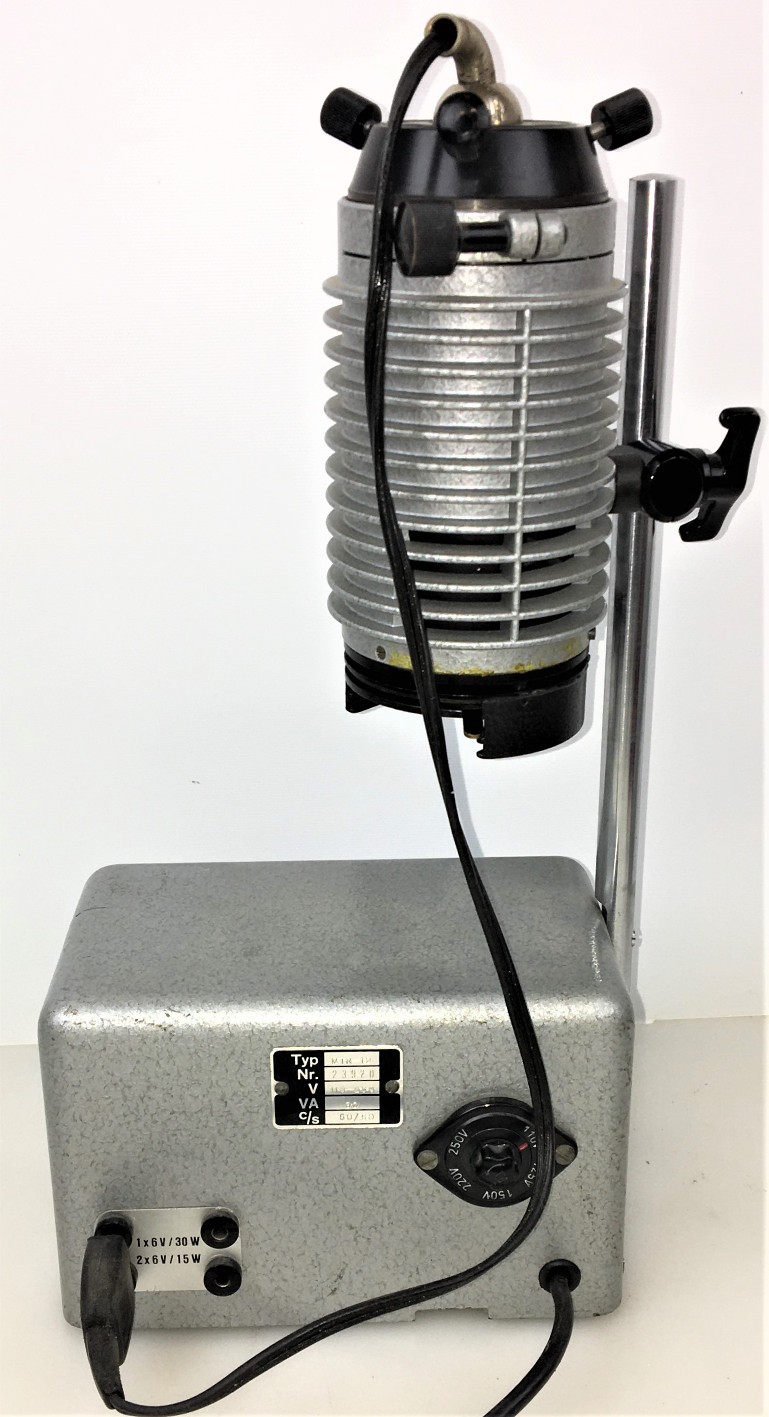 Used Wild M12 Binocular Phase-Contrast Microscope with Illuminator - 40X to 400X