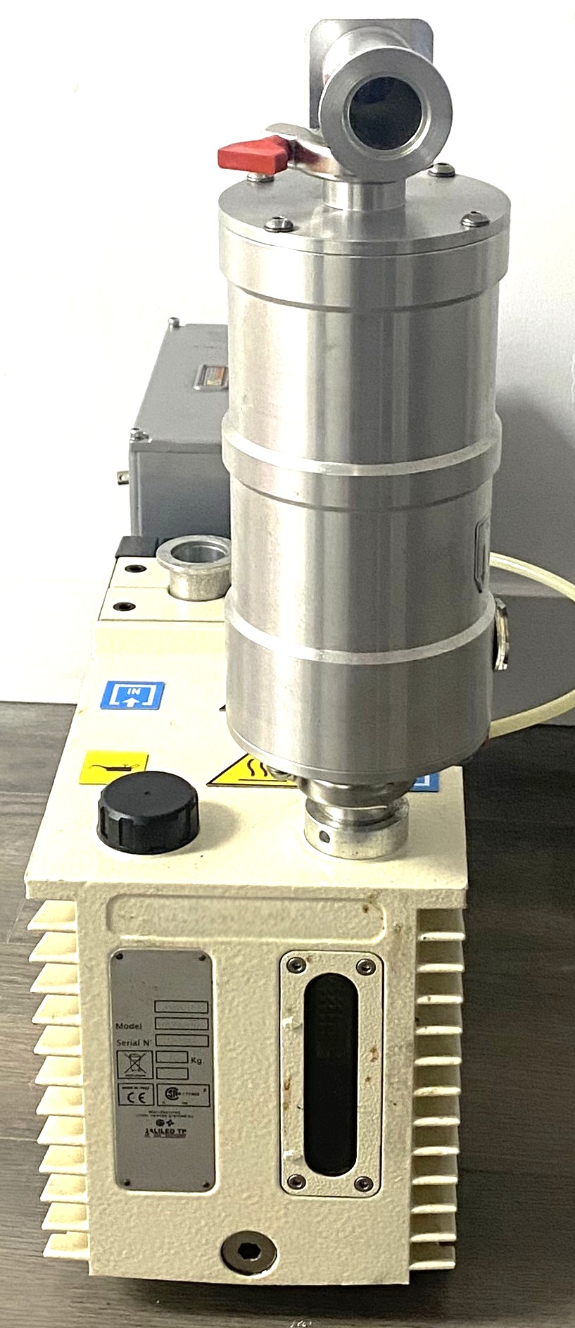 Used Varian HS 602 Rotary Vacuum Pump with Varian Oil Filter (17.6cfm)