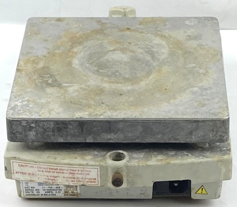 Used Fisher Isotemp 11-700-49S Aluminum Magnetic Stirrer (7" x 7" Plate)