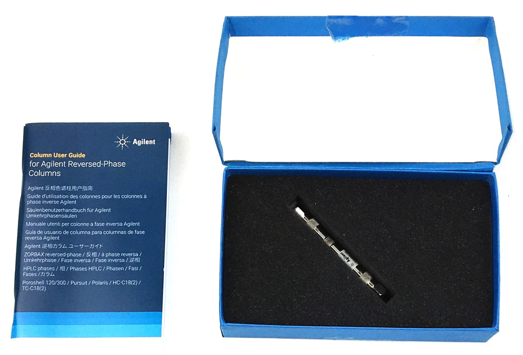 New Open Box Agilent InfinityLab Poroshell 120 EC-C18 (699975-902) HPLC Column (4.6mm x 50mm x 2.7µm)
