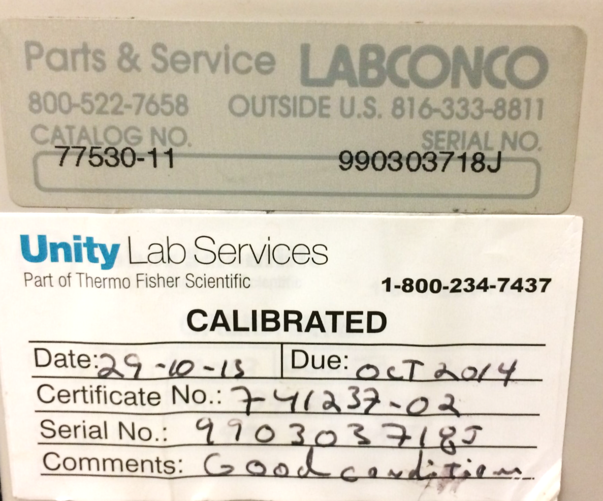 Used Labconco FreeZone 6 Floor-Model Freeze Dryer - Lyophilizer