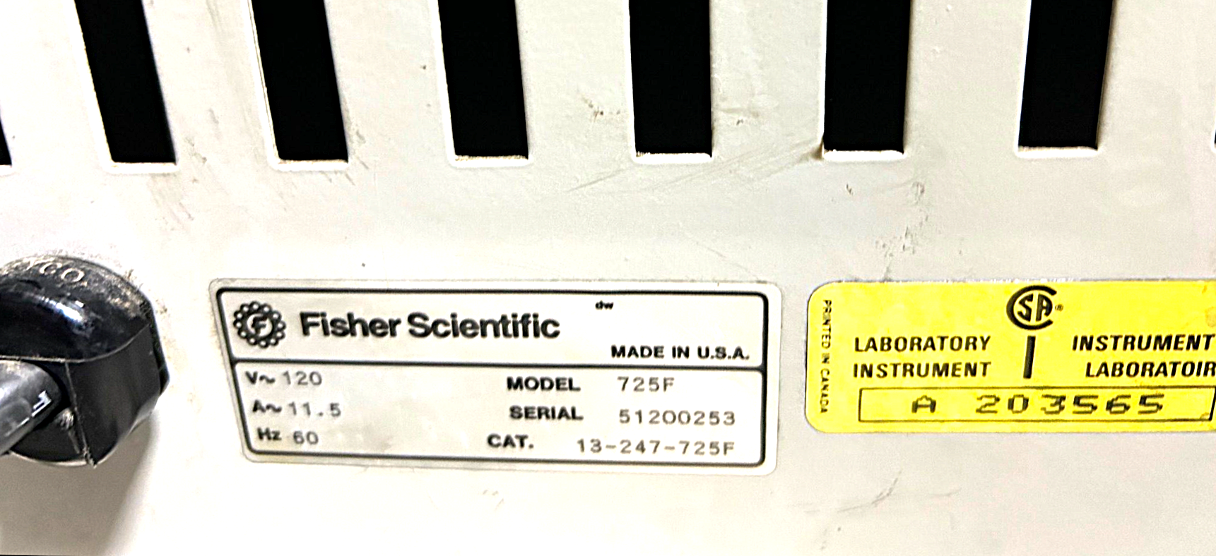Used Fisher Isotemp 725F Forced-Air Oven (2.5 Cu-Ft)