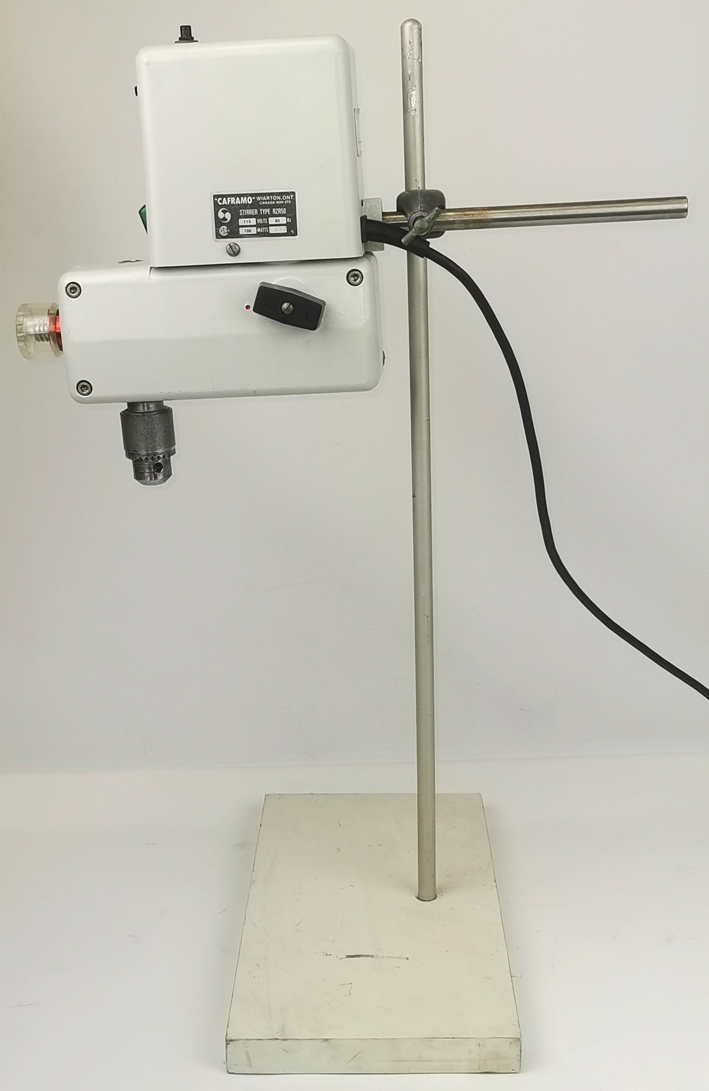 Used Caframo RZR50 Overhead Stirrer with Stand