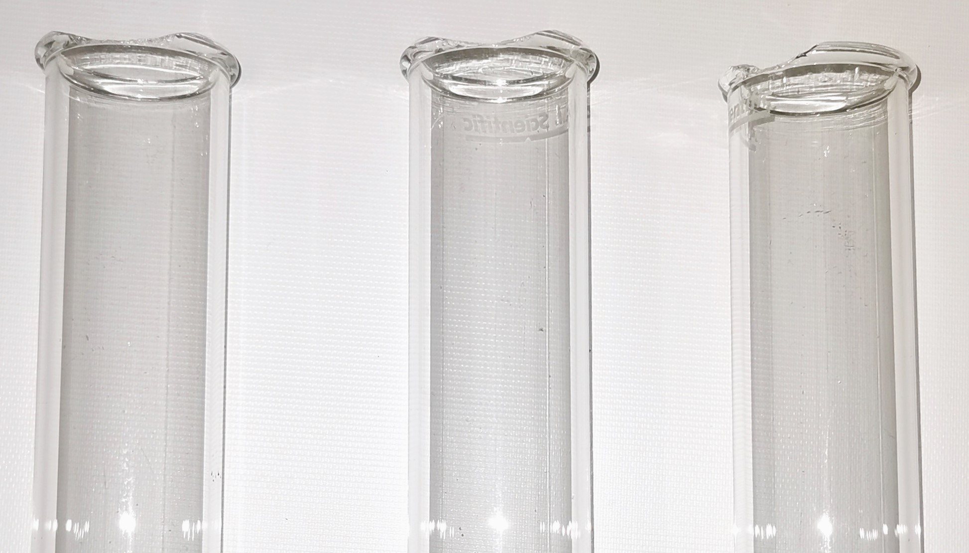 Used AI Scientific 37 x 300mm Round-Bottom Tubes (Pack of 12)