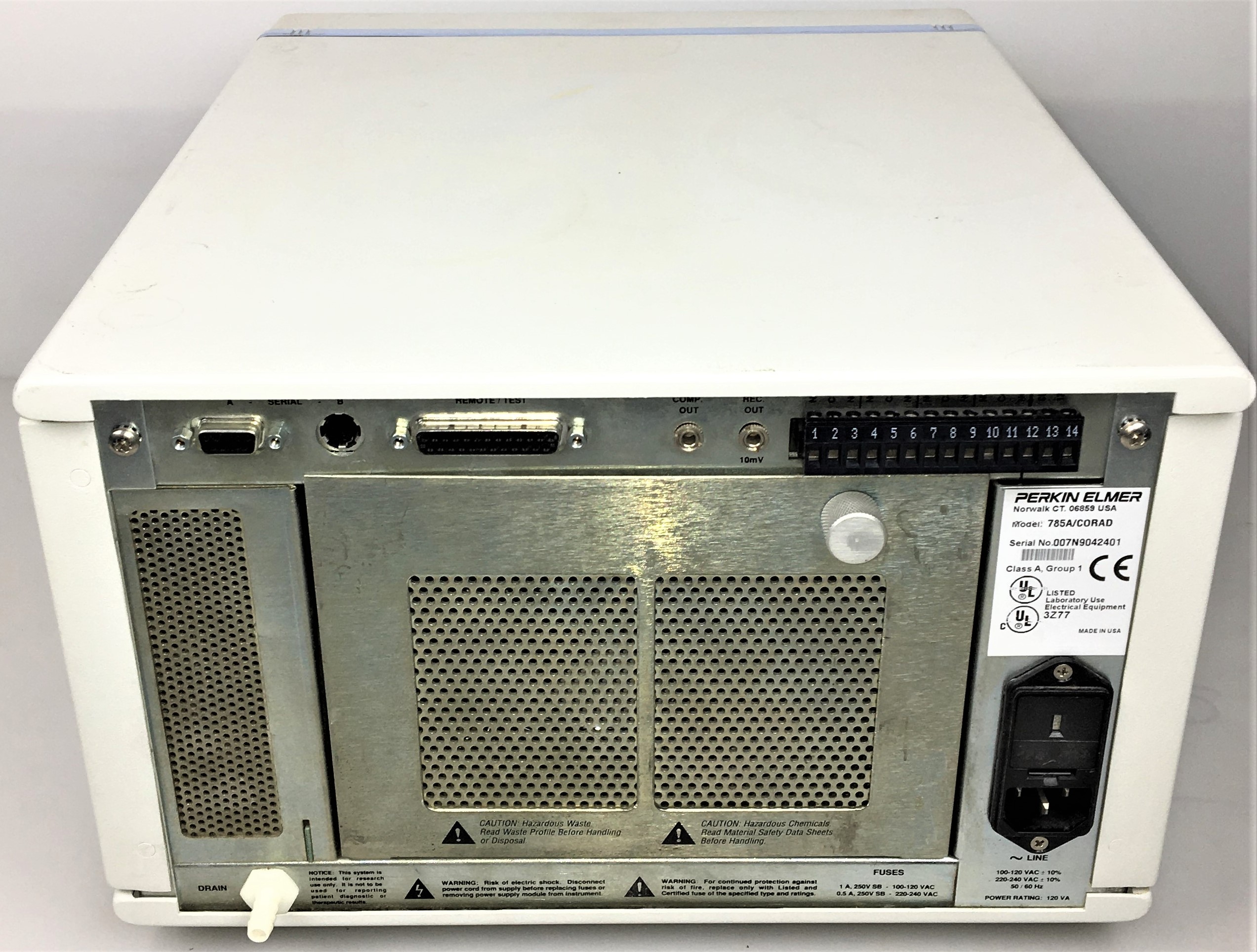 Used Perkin Elmer 785A UV-Visible Detector