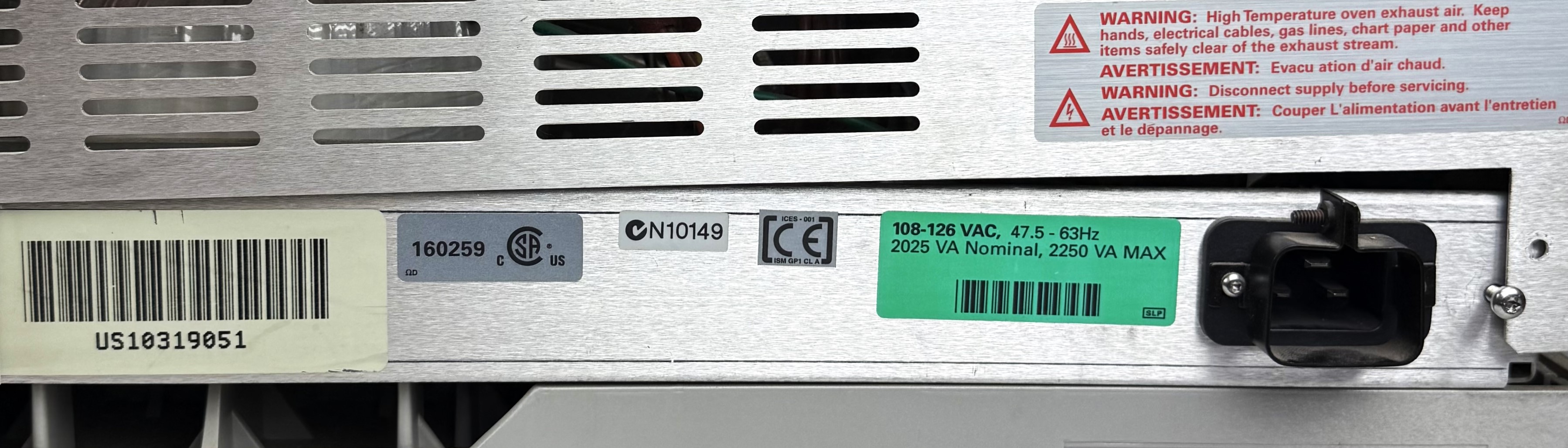 As is Agilent 6890N (G1530N) Network GC System