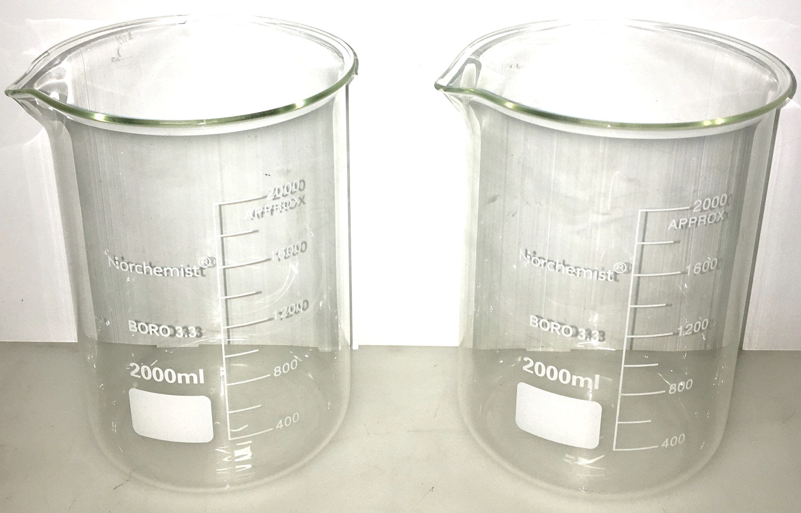 New Norchemist GP-BE-0007 Graduated Beaker - 2L