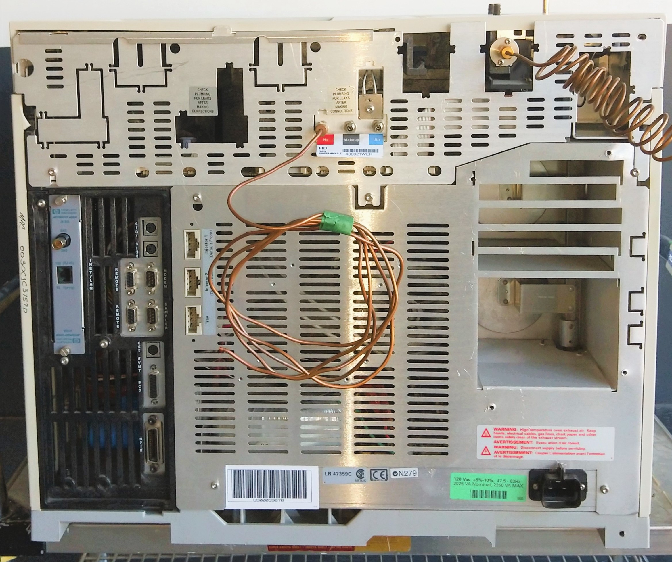 As is Agilent 6890A Plus (G1530A) Gas Chromatograph