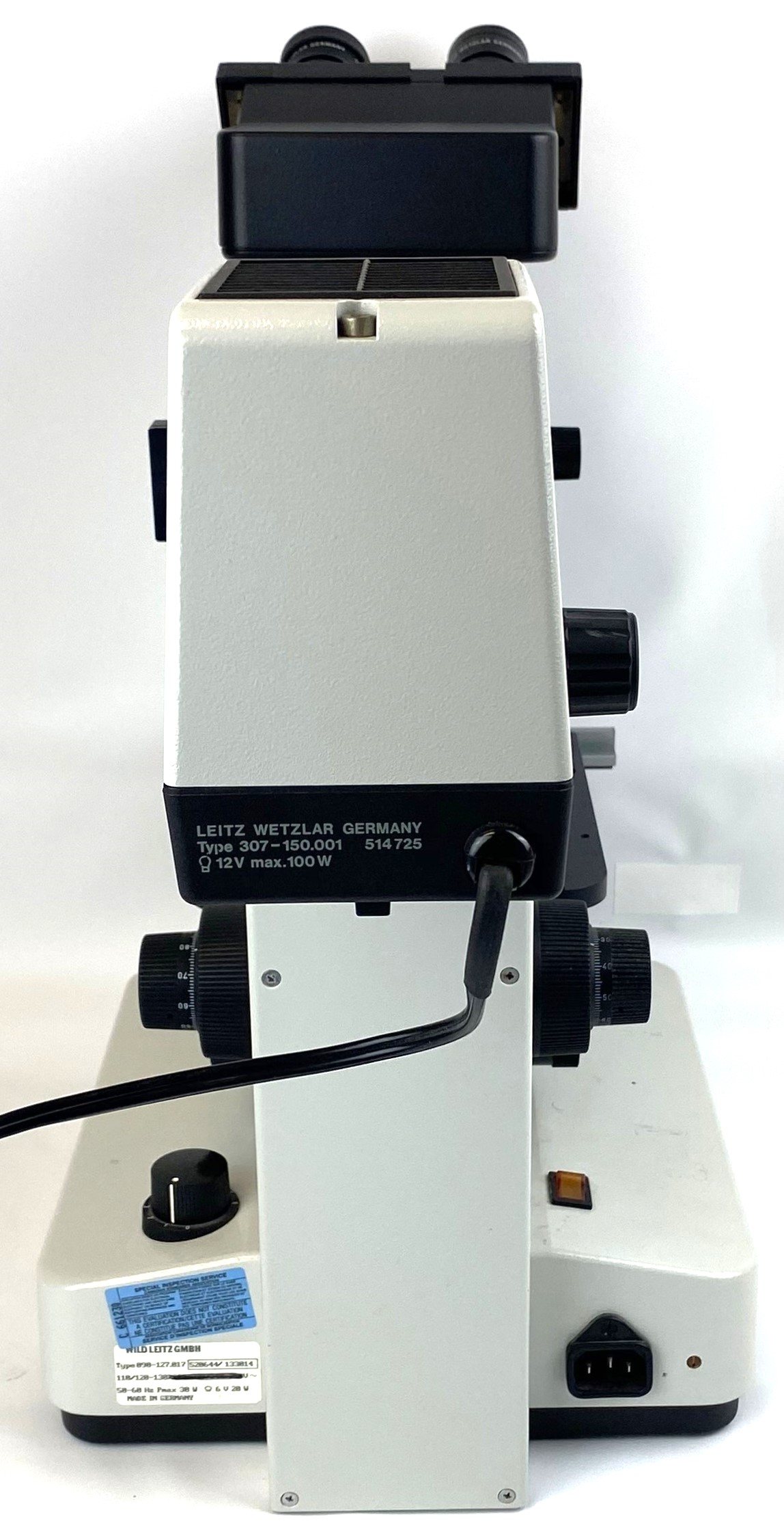 Used Leitz Labovert FS Inverted, Phase-Contrast Microscope
