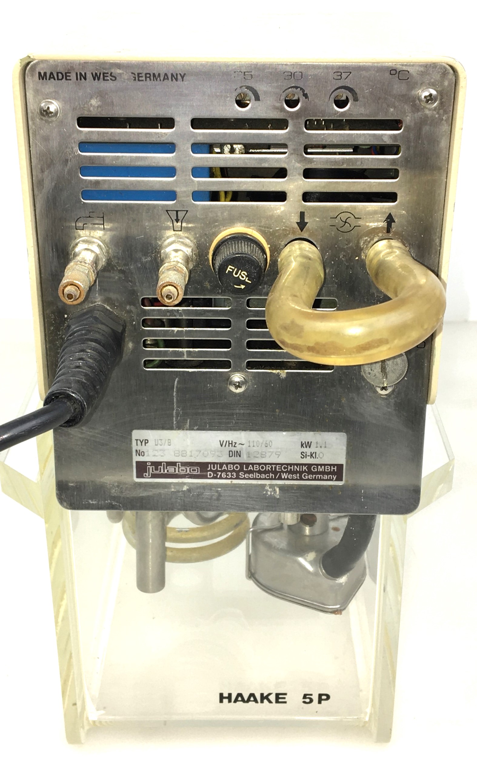 Used Julabo U3/8 Bath Circulator with Haake 5P Bath