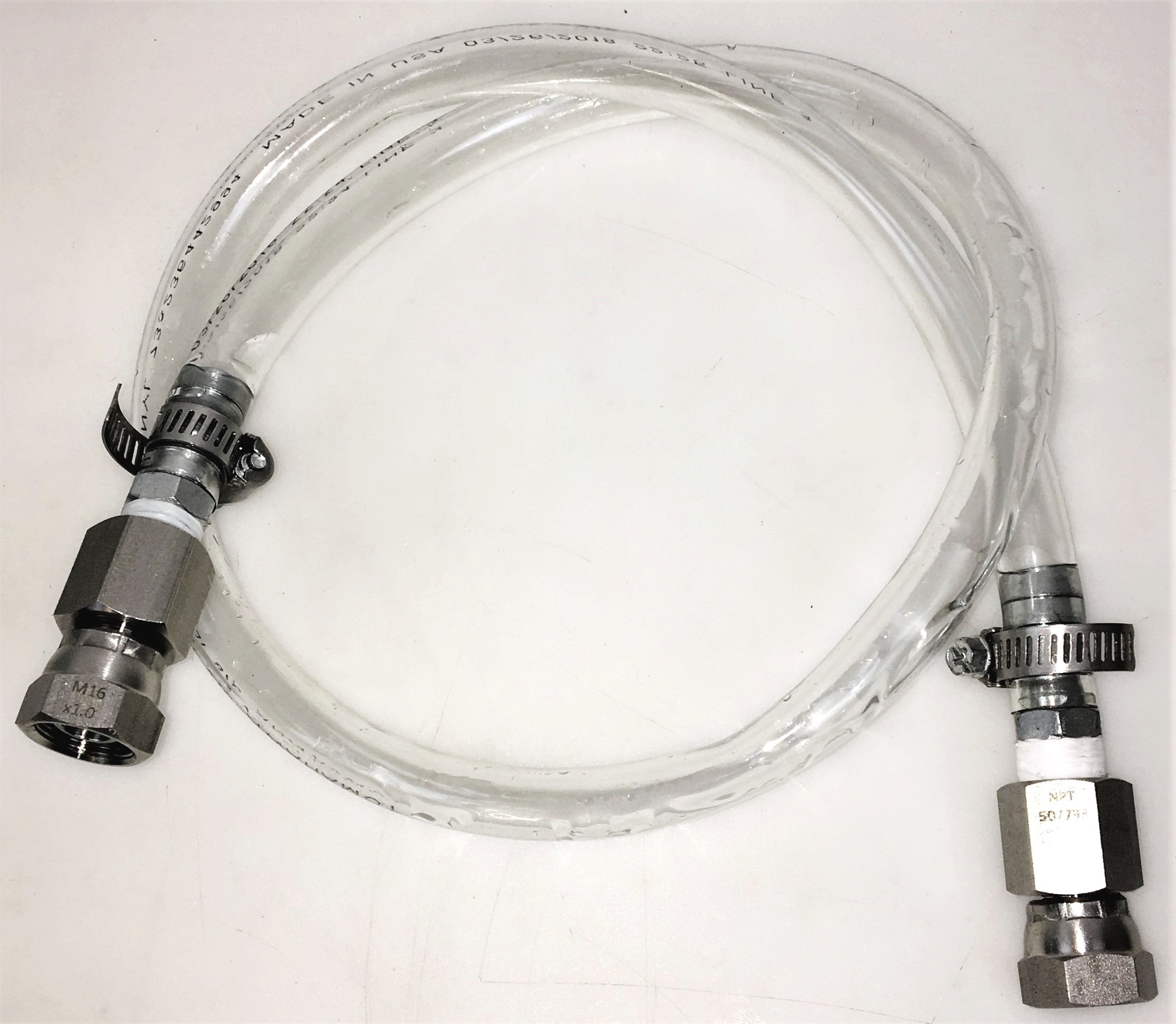 New Open Box Tomahawk Vinyl Tubing with M16 Quick-Connect Adapters