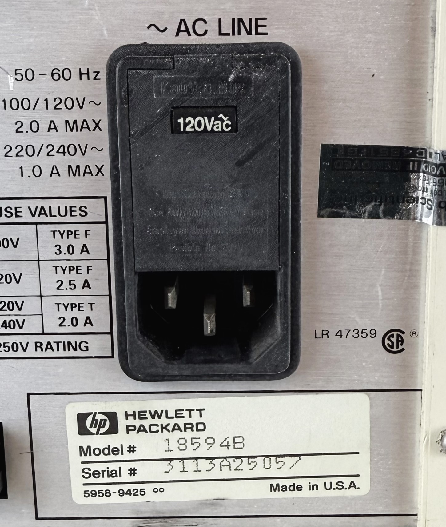 As is Hewlett Packard 5890-5972 GC-MS System with Computer