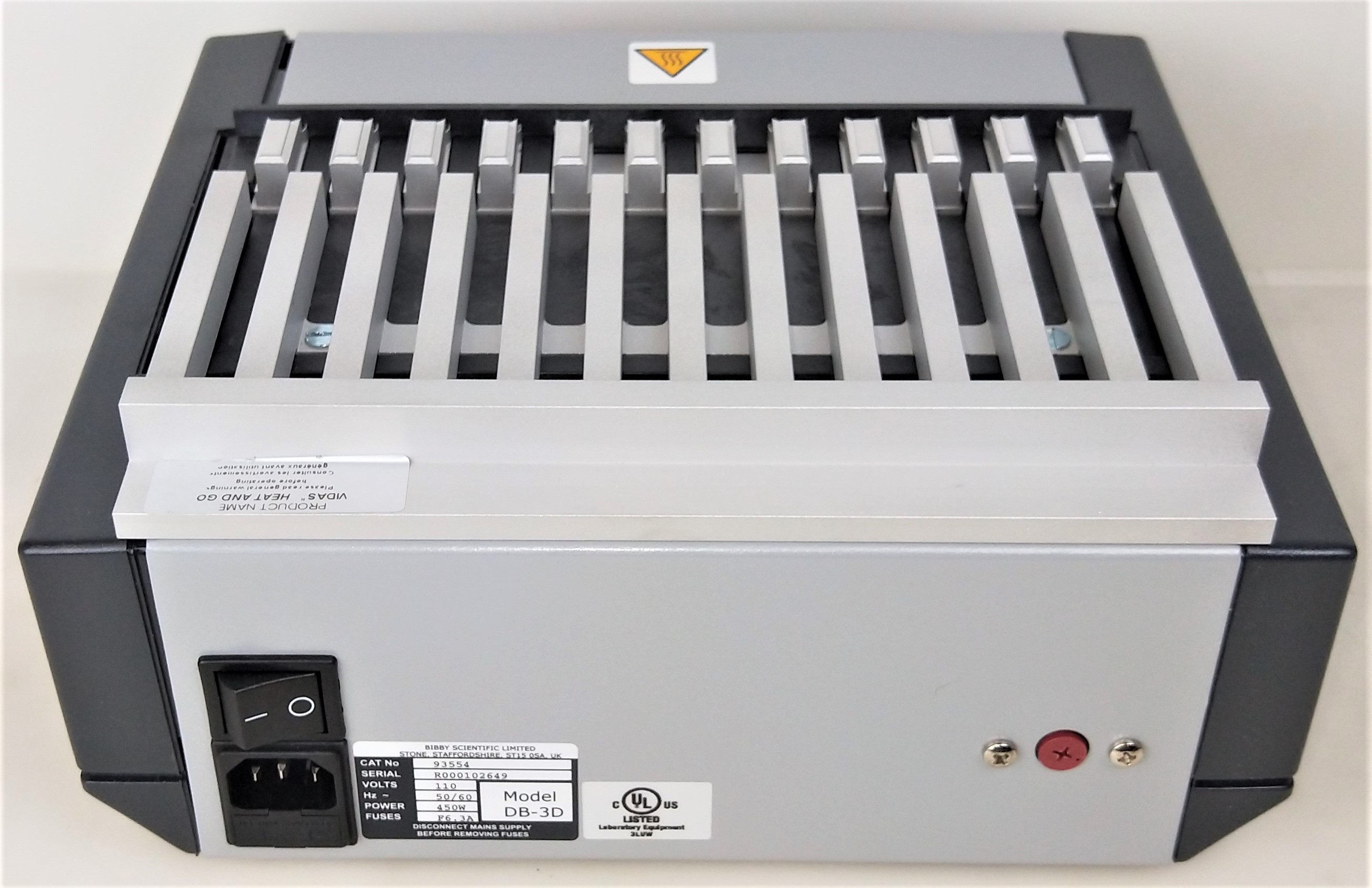 New Open Box Techne DB-3D Vidas Heat and Go Dri-Block Heater