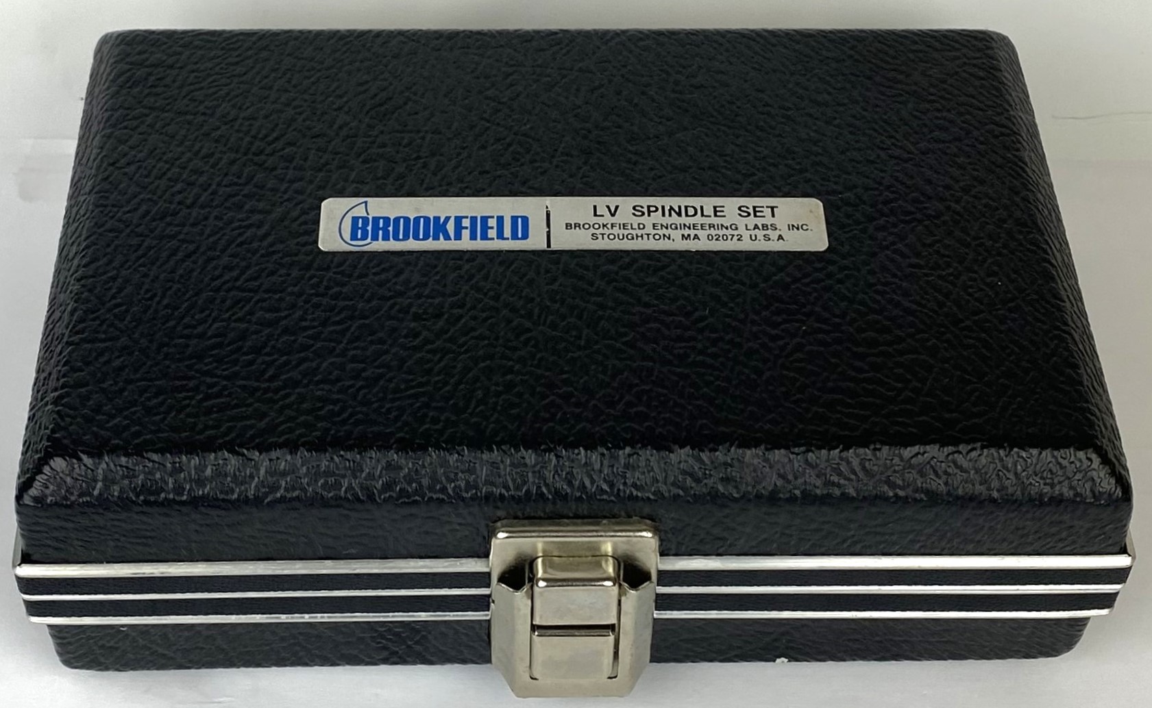 Used Brookfield LV-DV-II Digital Viscometer with Spindles, Stand and Carrying Case