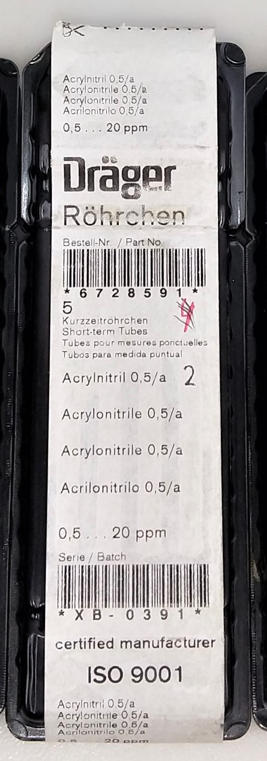 Used Drager Model 31 Multi-Gas Detector Pump with Assorted Tubes