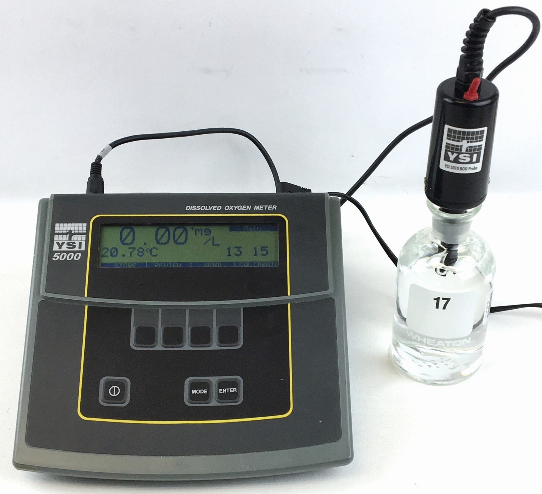Used YSI 5000 Dissolved Oxygen Meter with 5010 Probe