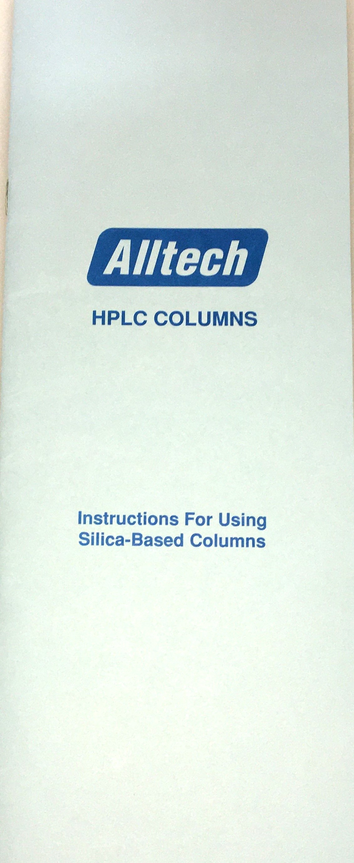 New Open Box Alltech Econosil C18 HPLC Column - 25 cm × 4.6 mm x 10µm