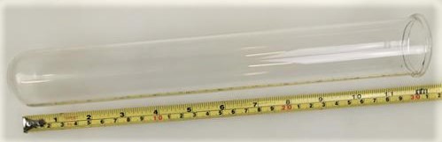 Used Glass Round-Bottom Tubes - 4 cm x 30cm (Pack of 16)