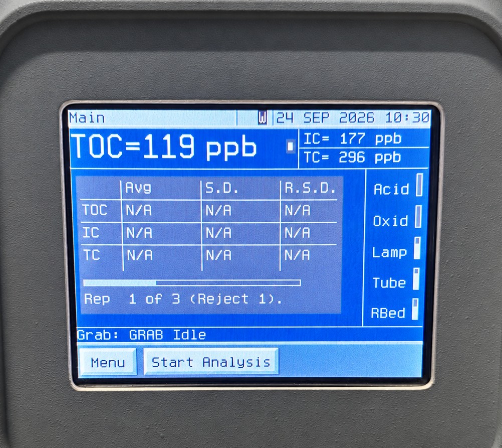 Used Sievers 5310C-900 Total Organic Carbon Analyzer