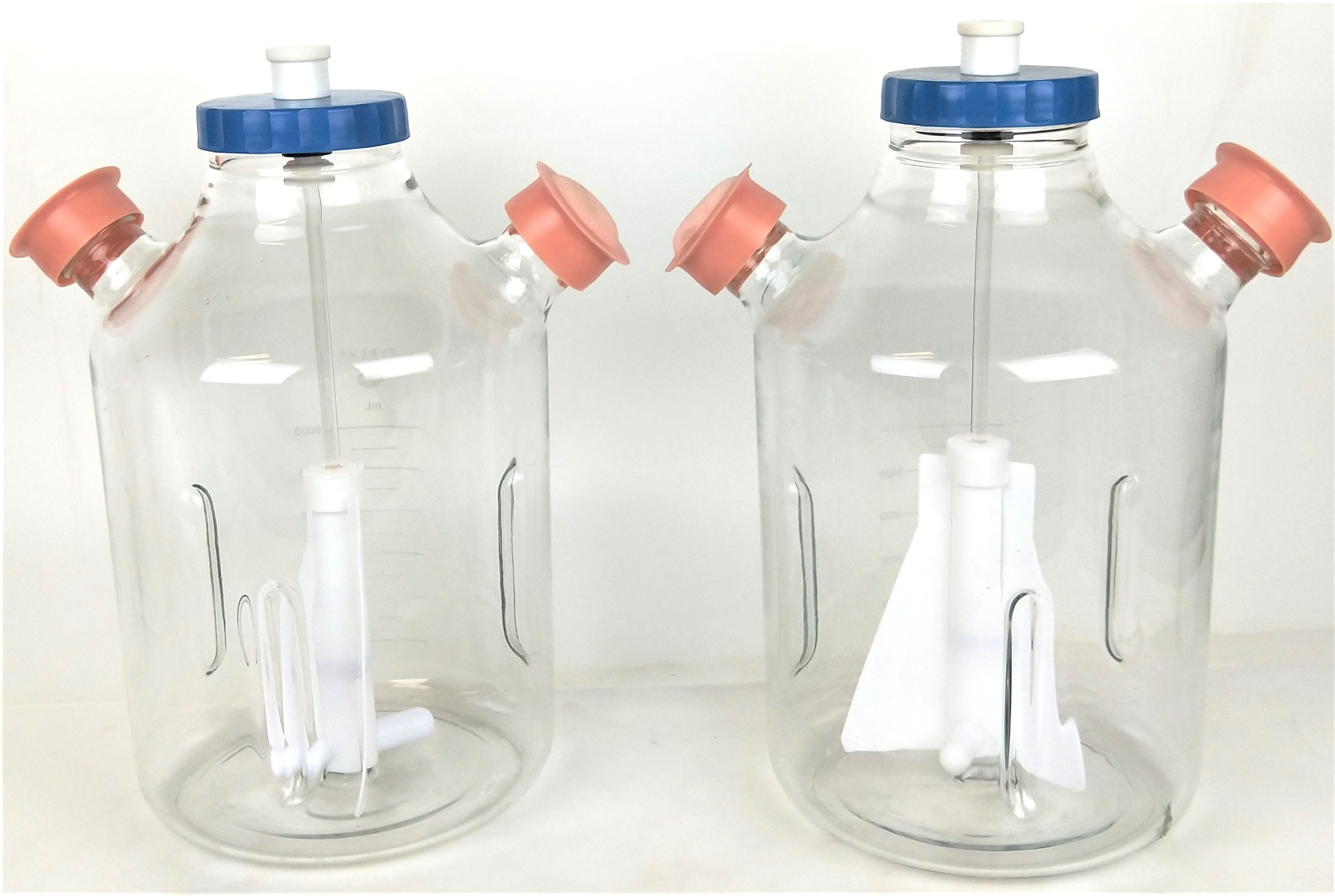 Used Corning ProCulture 4502-6L Double Sidearm Spinner Flask (6000mL)