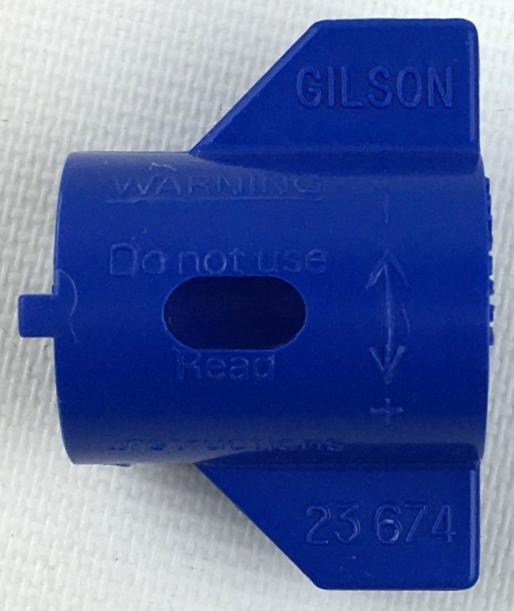 Used Gilson 10WSC Piston Pump Head for HPLC (10 mL/min - Flushable)