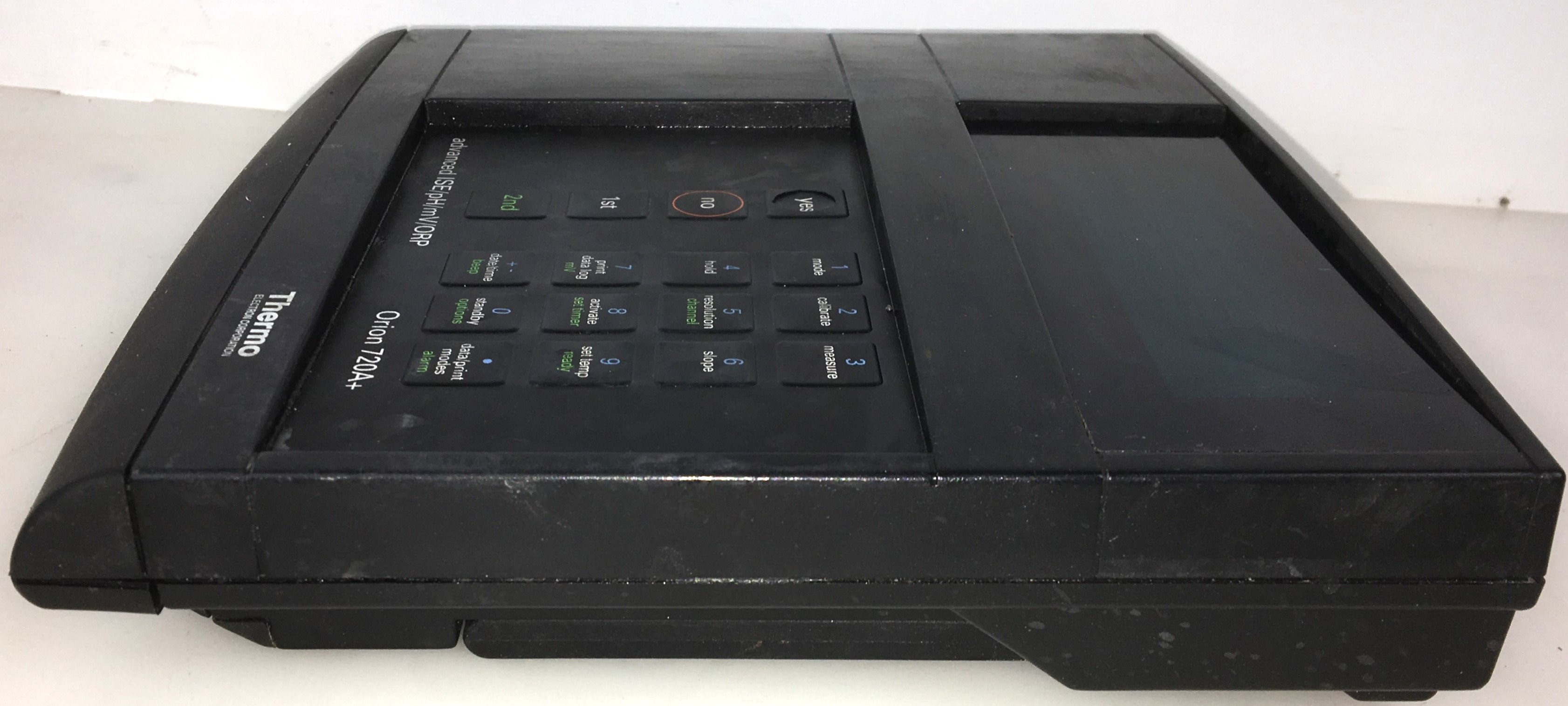 Used Thermo Orion 720A+ pH-ISE-ORP Meter with Electrode and Support Stand