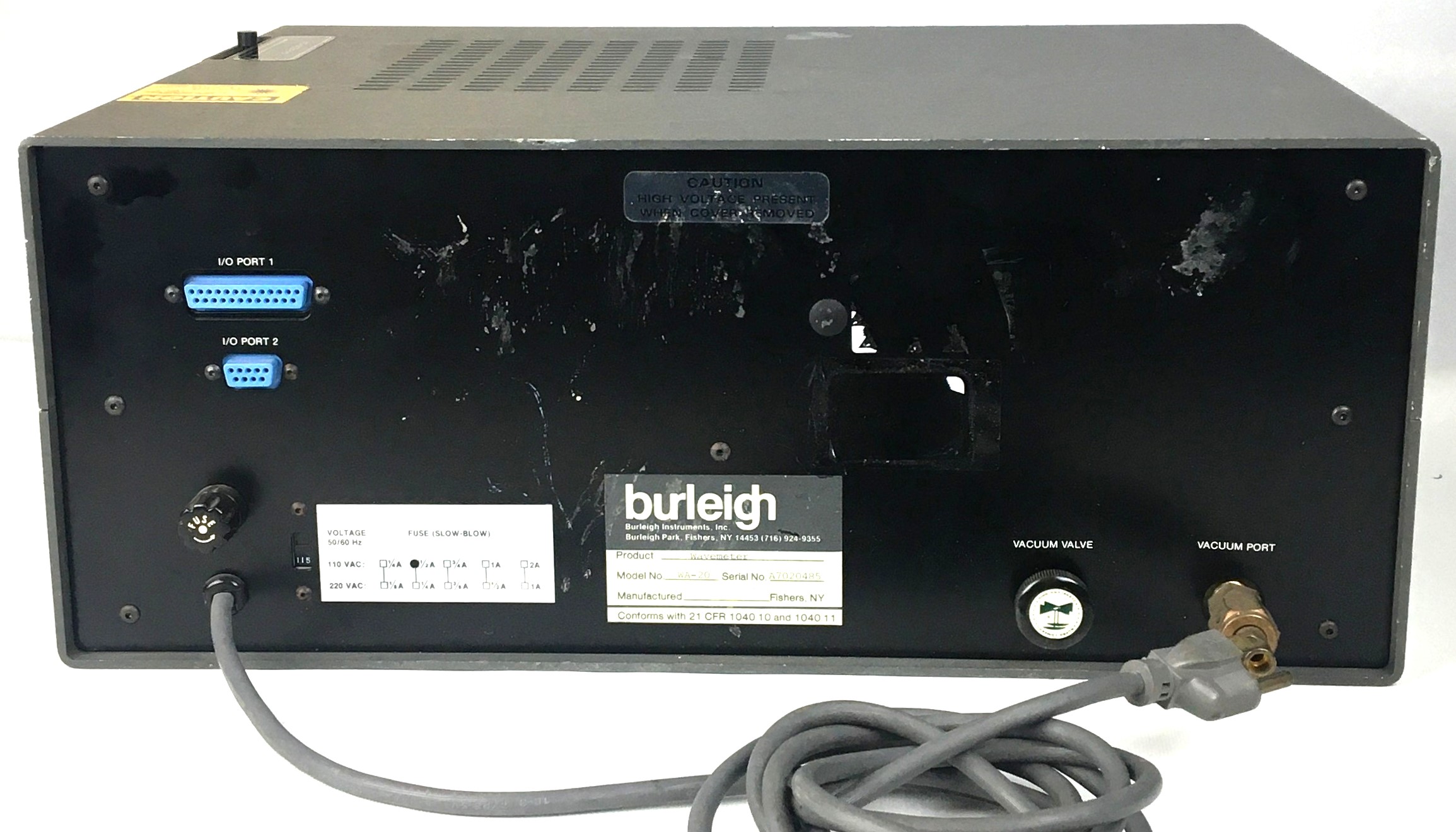 Used Burleigh WA-20 Wavelength Meter