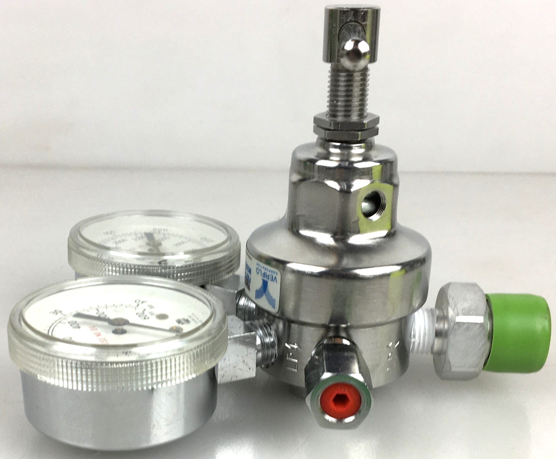 Used Veriflo 19600325 Stainless Steel Pressure Regulator (CGA 346)