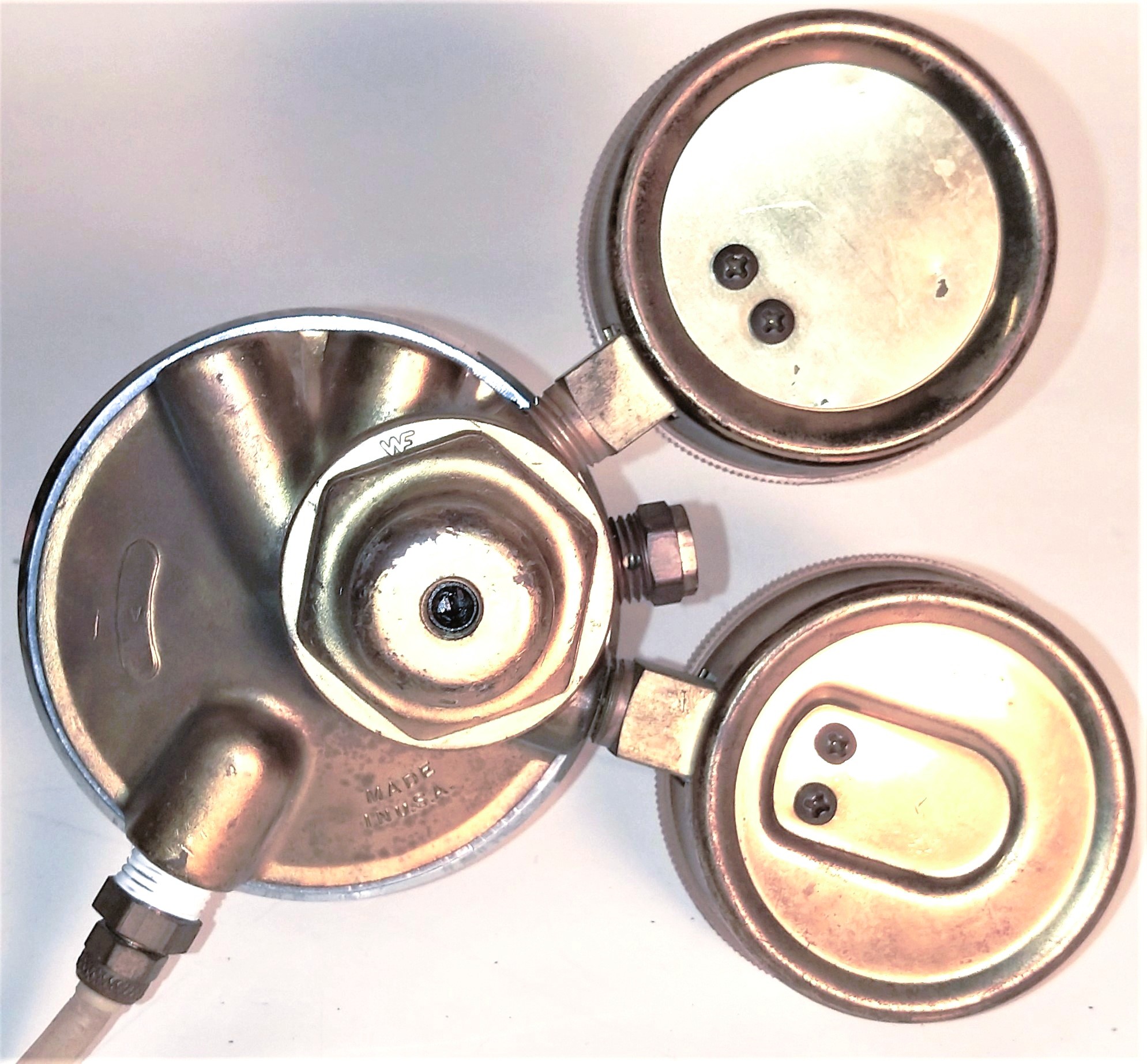 Used Harris 92-15 Multi-Stage Gas Regulator