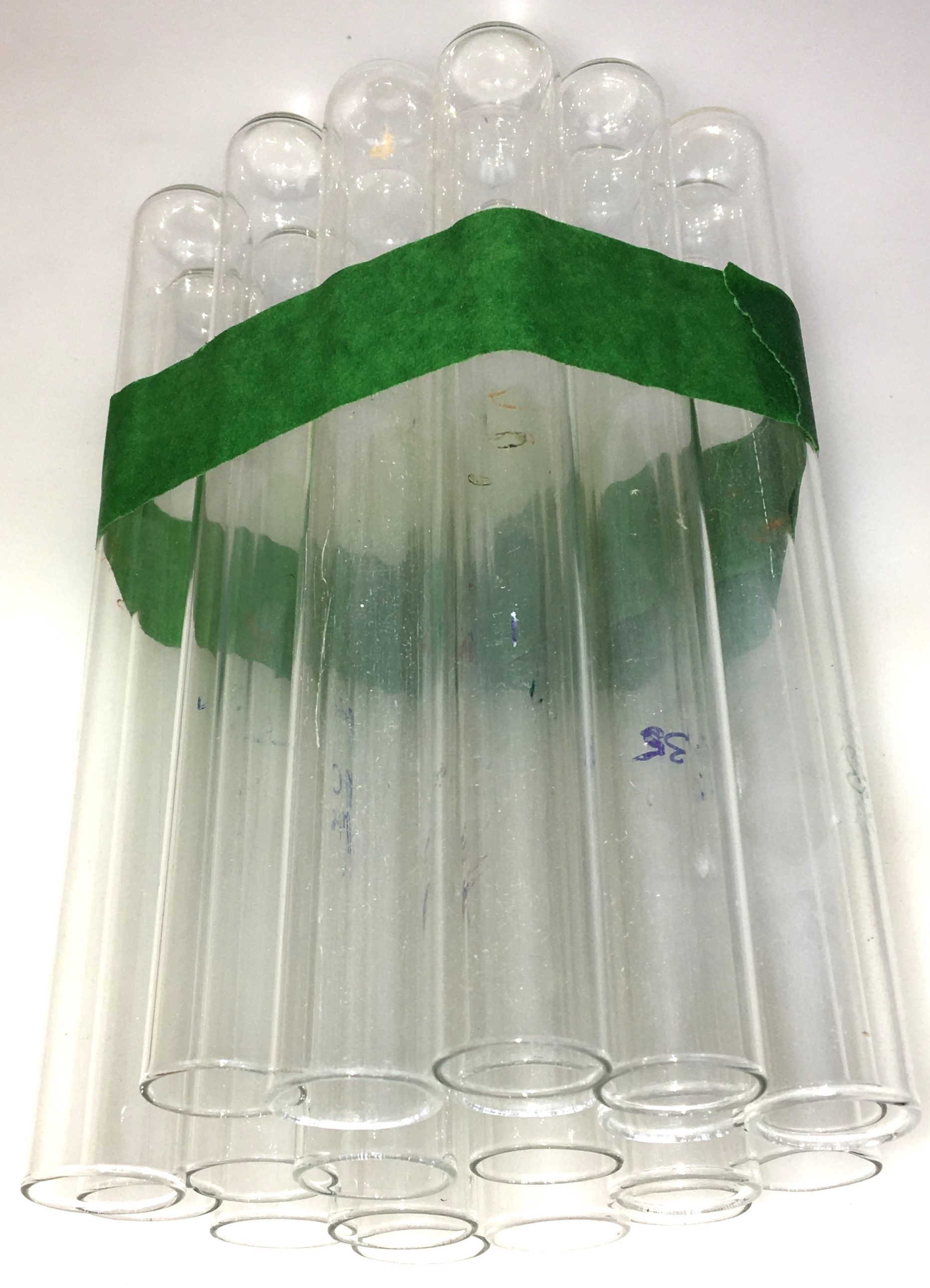 Used Corning PYREX 9820-18 (and Equivalent) Culture Tubes - 18 x 150mm (Box of 71)