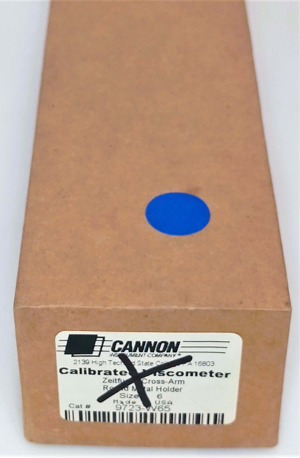 New Open Box Cannon-Fenske CFOC-400 (9721-F74) Certified Opaque Viscometer Tube (Size 400)