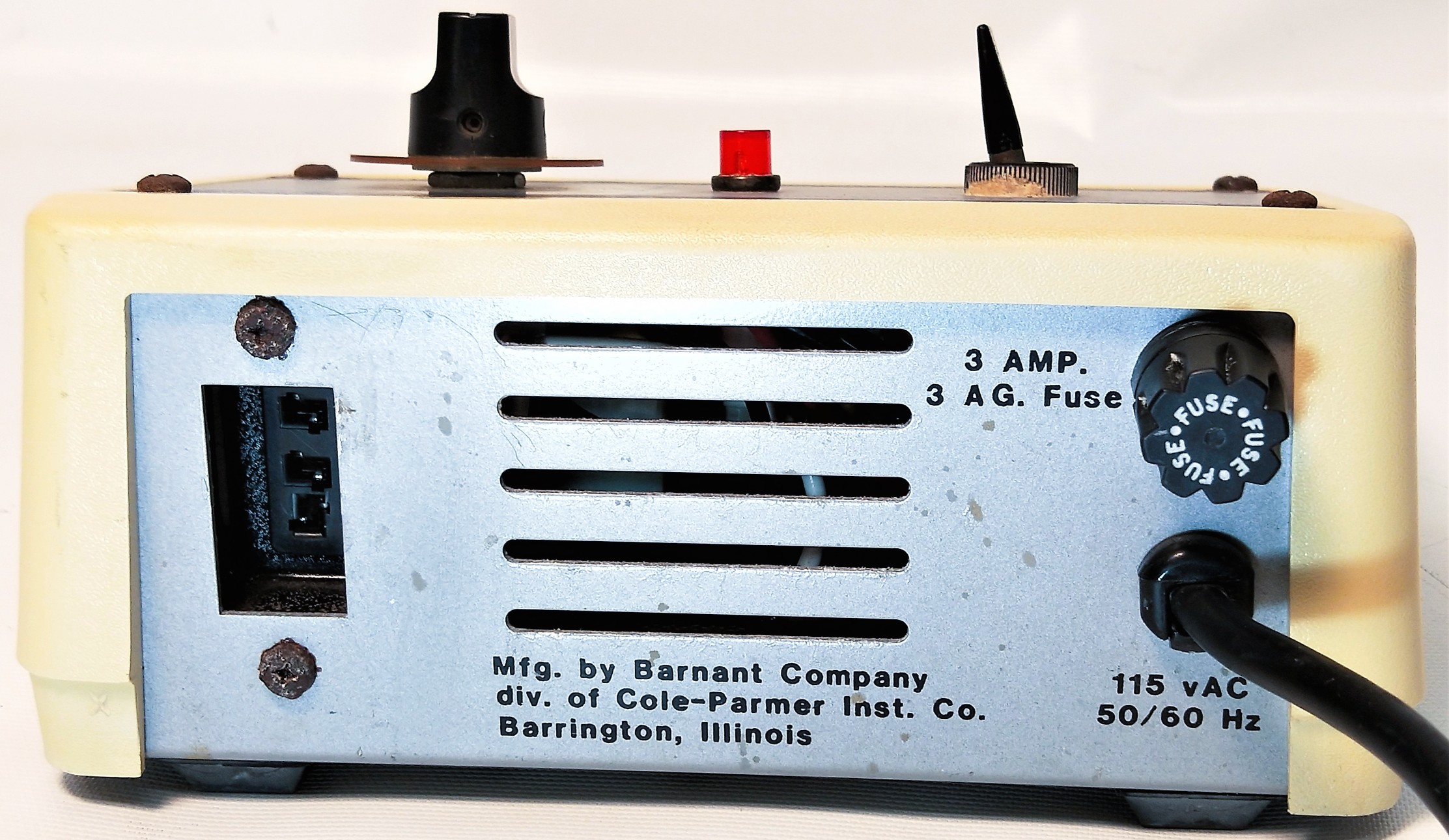 Used Cole-Parmer Masterflex 7553-20 Pump Drive with Solid State Speed Control (6-600rpm)