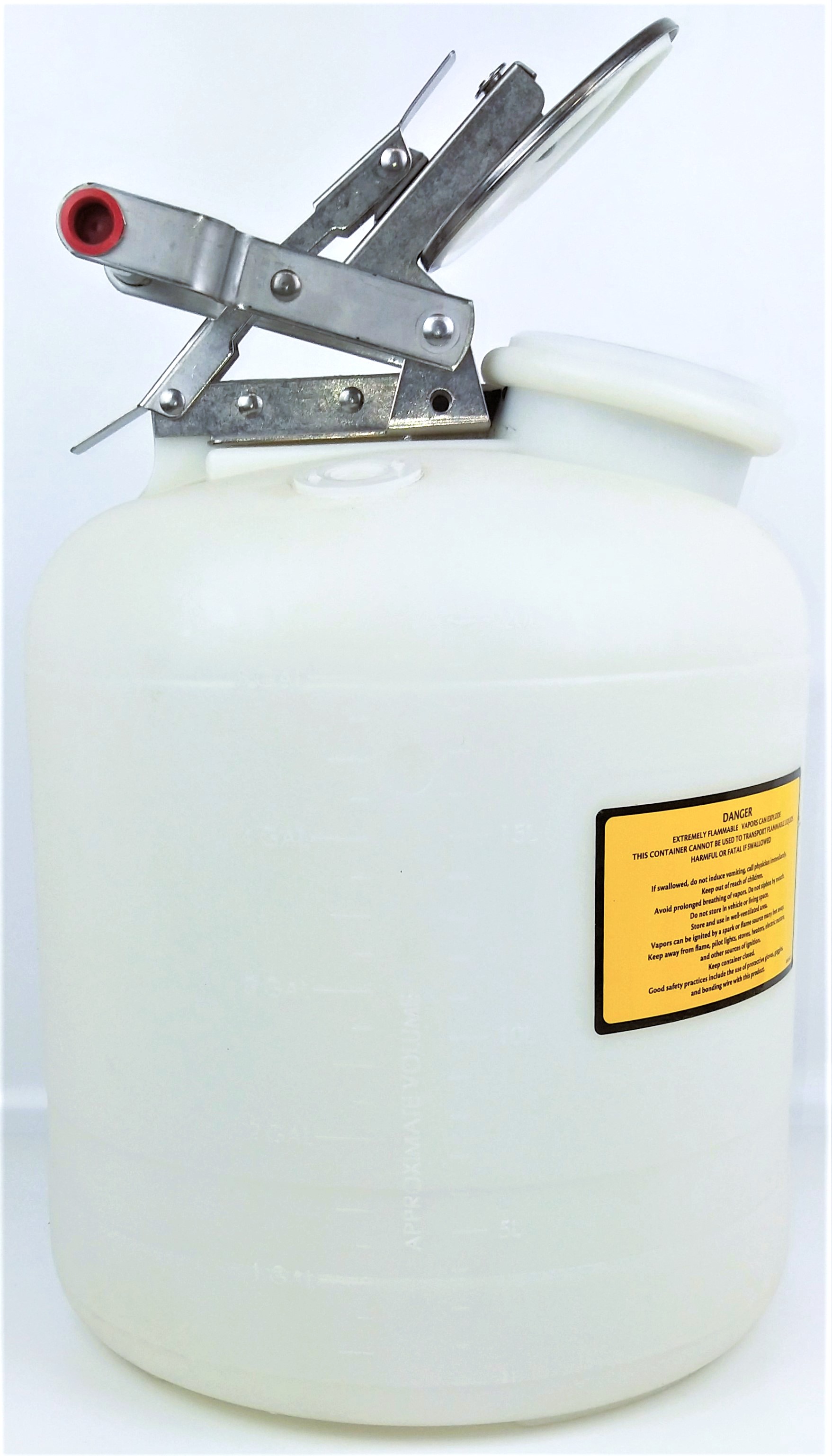 Used Justrite 12755 Safety Disposal Can - 19L (5 Gallon)