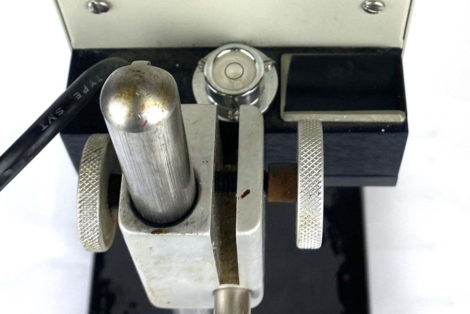 Used Brookfield LV-DV-II Digital Viscometer with Spindles, Stand and Carrying Case