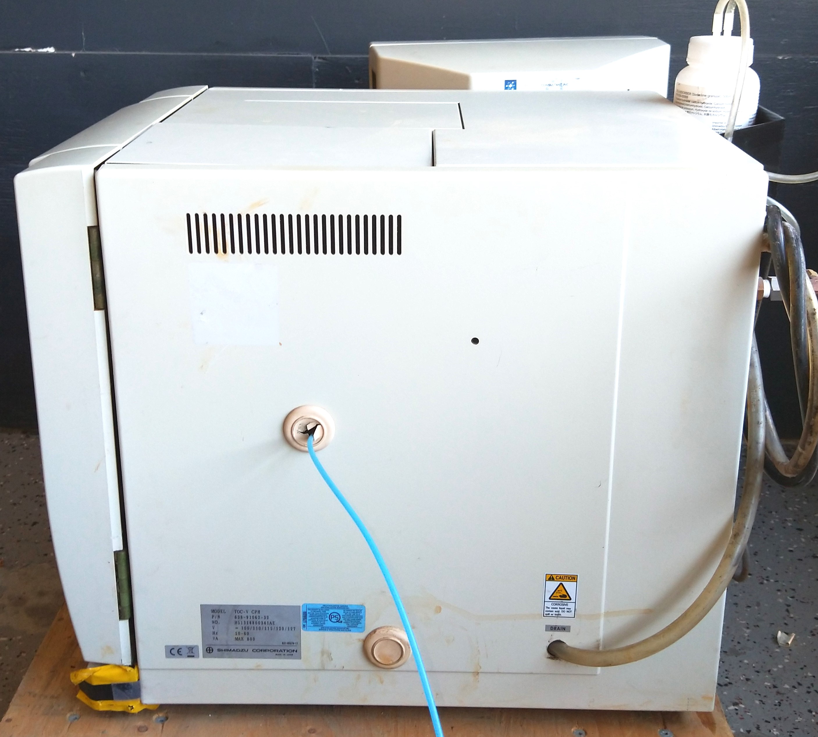 Used Shimadzu TOC-V CPH Analyzer with ASI-V Autosampler