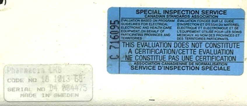 Used Pharmacia MultiDrive XL Electrophoresis Power Supply
