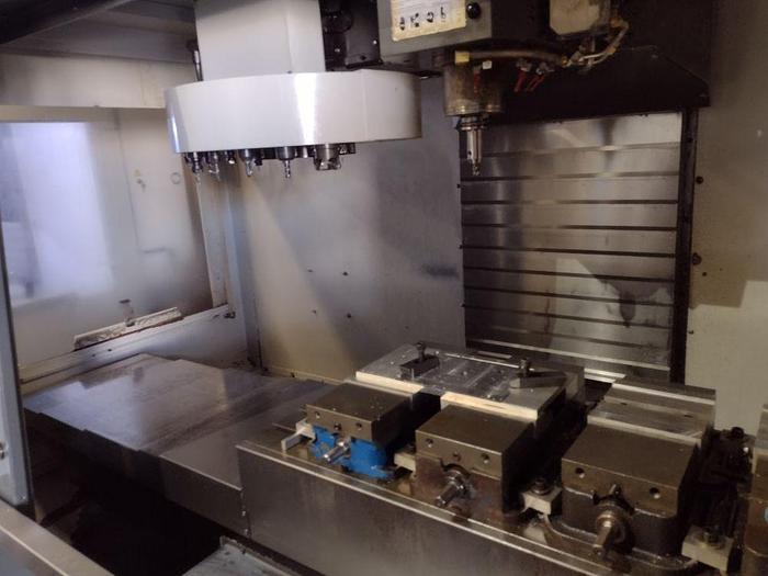 Used 2015 HAAS VF-3 4-Axis CNC Vertical Machining Center