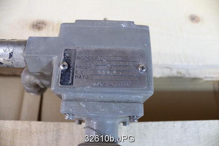 Used Yamatake-Honeywell YKID10B080PL21SY-XX 3" Magnetic Flow Tube #32610