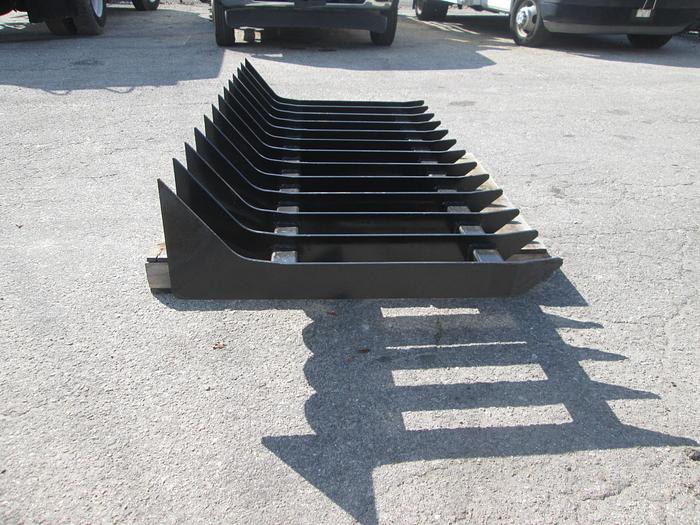 Used New 6' Skid Steer Root Rake