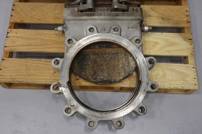 Used True Line 14" Air Operated Knife Gate Valve #43846