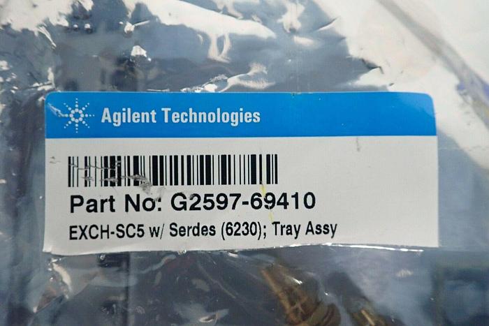 Used Agilent G2597-69410 G2597-61101 EXCH-SC5 w/ Serdes (6230), Tray Assy